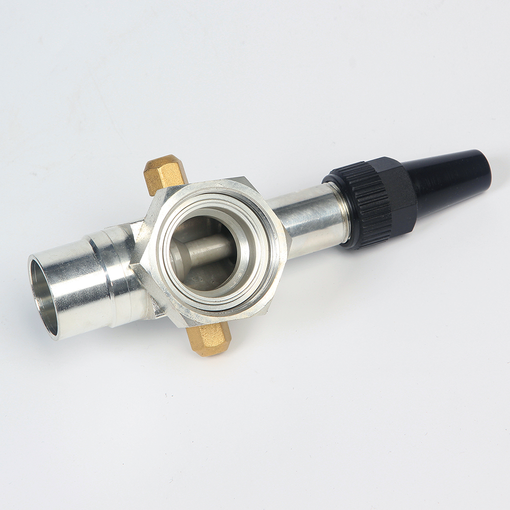 Katup Sekrup Kompresor Pendingin Sambungan Putar