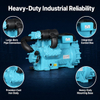 Kompresor Pendingin Dua Tahap 30HP Suhu Rendah YBF6F-30.2DS