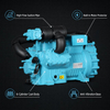 Kompresor Pendingin Dua Tahap 30HP Suhu Rendah YBF6F-30.2DS